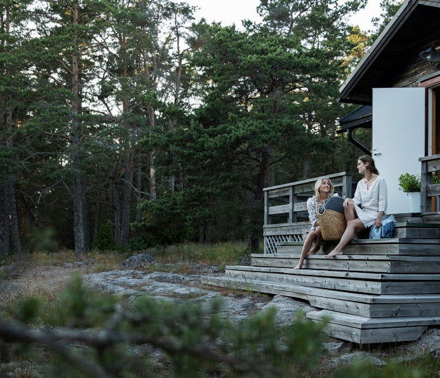 Västergårds stuga på Silverskär