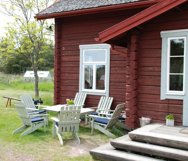 Norrgårds entré på Silverskär