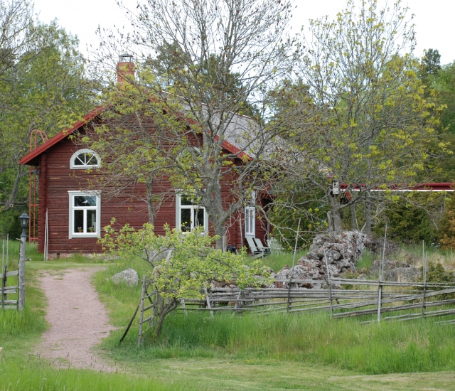 Norrgårds byggnad på Silverskär