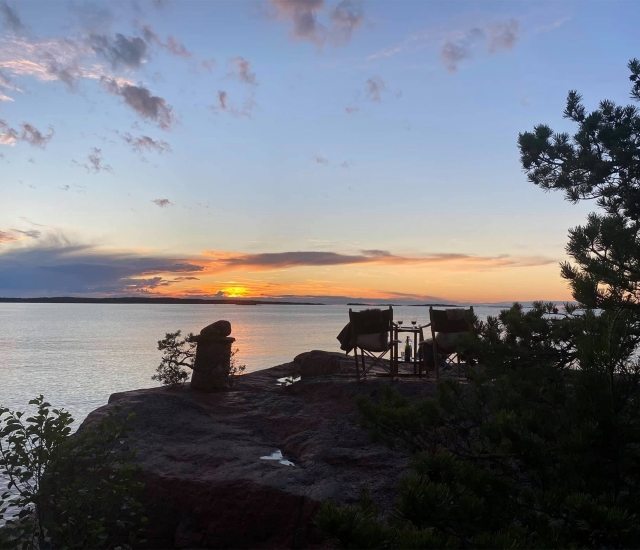 Sviskärs utsikt vid Silverskär